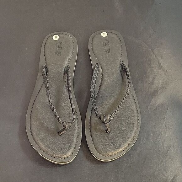 BRAND NEW AIR BALANCE BRAIDED STRAP DETAILS SLIP-ON FLAT SANDAL - Picture 4 of 13